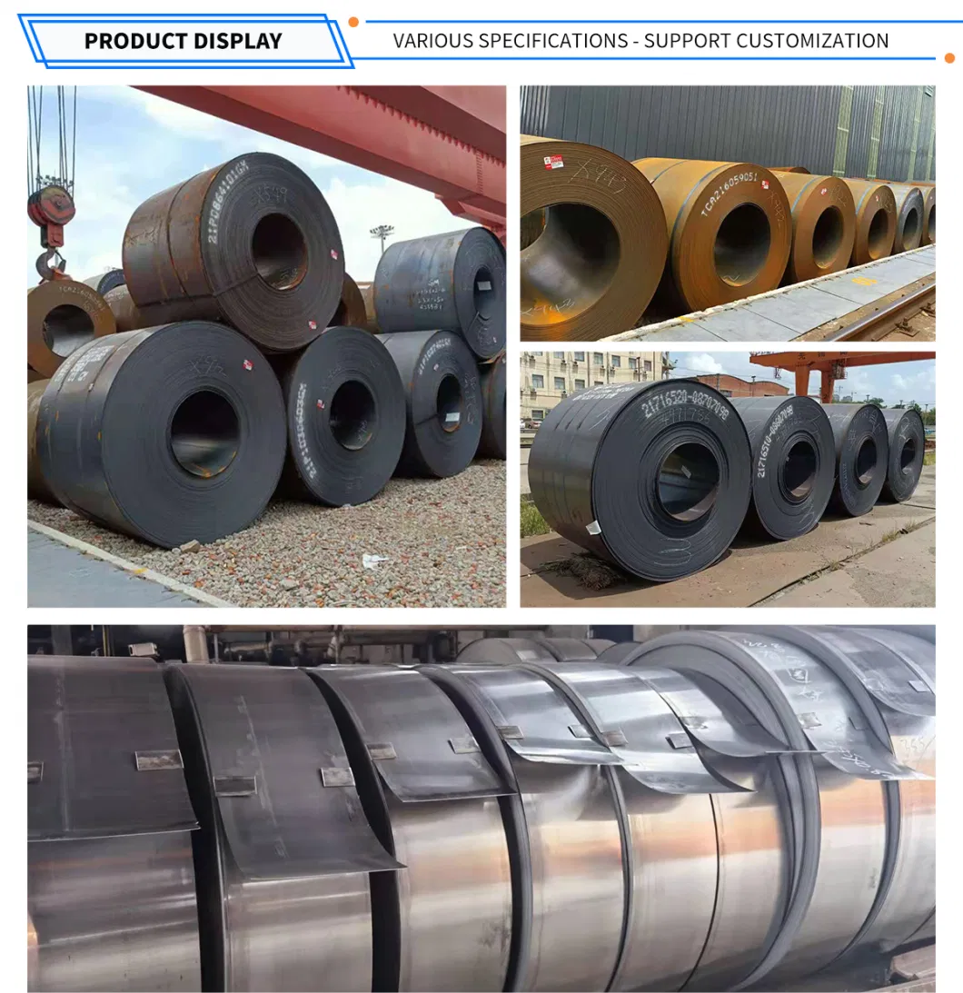 Q195 Q215 Q235 Q255 Q275q355ss400 China Wholesale JIS ASTM GB Carbon Steel Good Price Hot/ Cold Rolled Carbon Steel Coil/Roll/Strips/Plates Iron Steel Coil